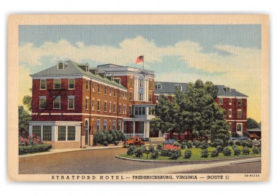 Fredericksburg, Virginia, Stratford Hotel