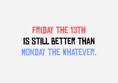 Friday the 13th quote