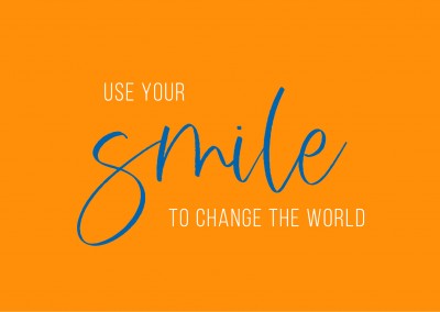 Meridian Ontwerp Gebruik je glimlach de wereld veranderen