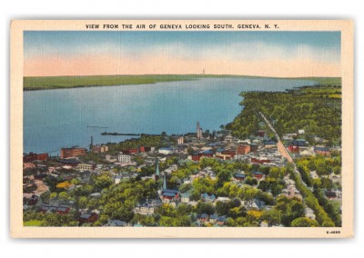 Geneva, New York, Aerial view