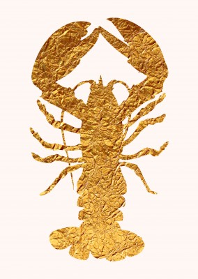 Kubistika golden Lobster