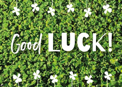GREETING ARTS good luck