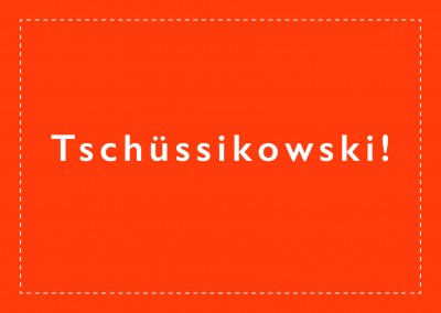 rote karte mit spruch tschÃ¼ssikowski