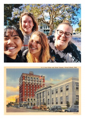 Grand Island, Nebraska, U.S. Post OFfice and Hotel Yancey