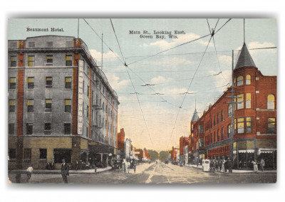 Green Bay, Wisconsin, Main Street looking east