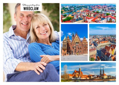 The architecture of Wroclaw, Cathedral island and the historical skyline