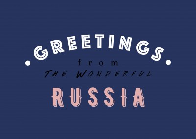 Greetings from the wonderful Russia