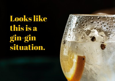 Simile a questo ├е un gin-gin situazione.
