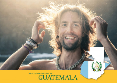 Muchos saludos desde Guatemala