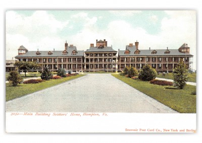 Hampton, Virginia, Main building Soldiers' Home