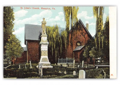 Hampton, Virginia, St. Johns Church cemetery