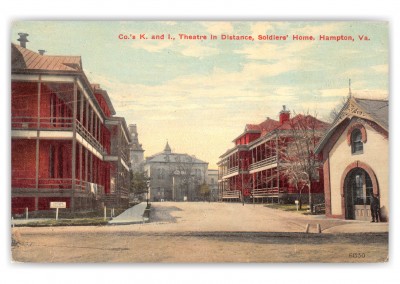 Hampton, Virginia, street scene