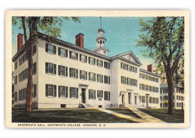 Hanover, new Hampshire, Dartmouth Hall, Dartmouth College