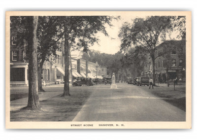 Hanover, new Hampshire, Main Street Scene