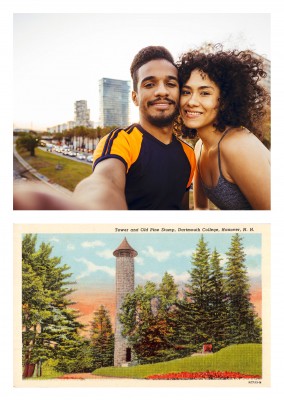 Hanover, New Hampshire, Tower and Old Pine Stump