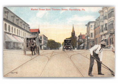harrisburg, Pennsylvania, Market Street from 13th