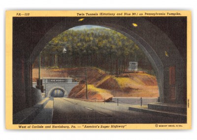 Harrisburg, Pennsylvania, Twin Tunnels on Pennsylvania Turnpike