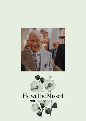 He will be missed