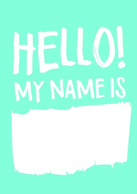 Hej, mit namn är...