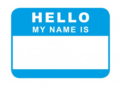 hello my name is blue