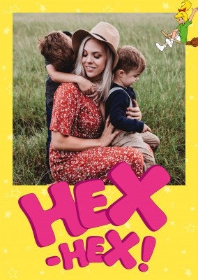 Bibi Blocksberg Postkarte Hex-Hex