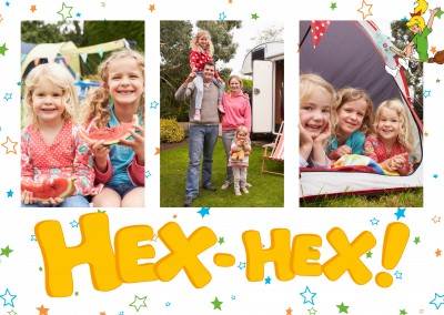 Bibi Blocksberg Postkarte Hex-Hex