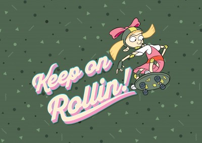 Hey Arnold! - Keep on Rollin!