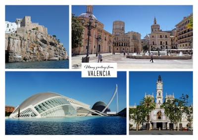 Valencia in four photos - 	architectural attractions