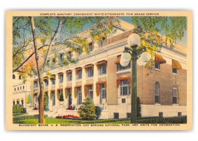 Hot Springs National Park, Arkansas, Buckstaff Baths