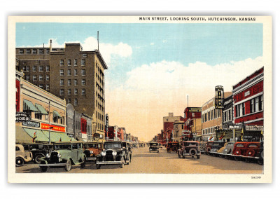 Hutchinson, Kansas, Main Street looking south