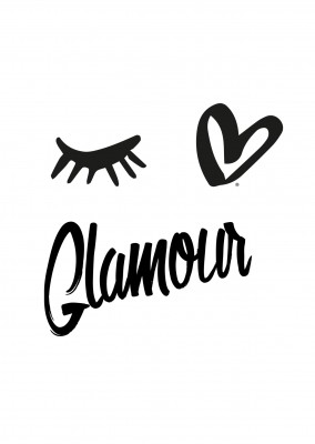 illustration Eye-älskar glamour