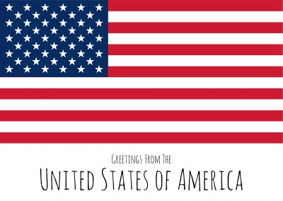 grafica bandiera USA
