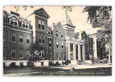 Jacksonville, Illinois, Main Hall, McMurry College