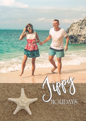 postcard Over-Night-Design Jippy Holidays
