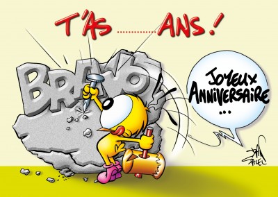 Le Piaf Dibujos Animados Joyeux Aniversario