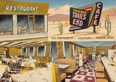 Mary L. Martin Ltd. U.S. highway 89 City Center Kanab, Utah Postkarte