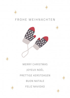 Meridian Design Weihnachtskarte