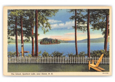 Keene, New Hampshire, The Island, Spafford Lake
