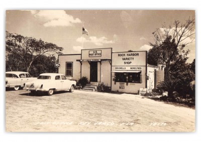 Key Largo Florida Post Office and Rock Harbor Variety Shop