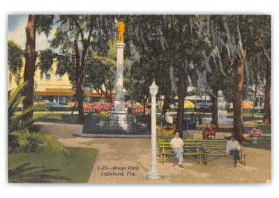 Lakeland, Florida, Munn Park fountain