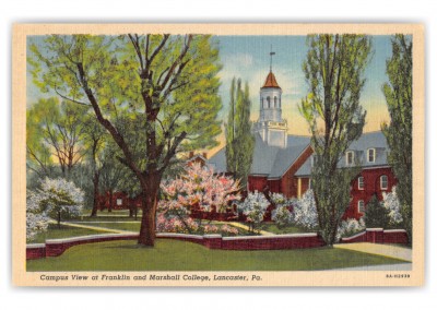 Lancaster, Pennsylvania, Campus view, Franklin and Marshall College