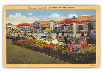 Las Vegas, Nevada, Hotel Last Frontier swimming pool