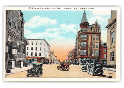 Lebanon, Pennsylvania, Eight and Cumberland Streets
