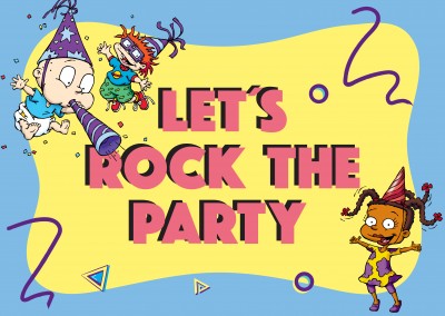 RUGRATS Let's rock the party