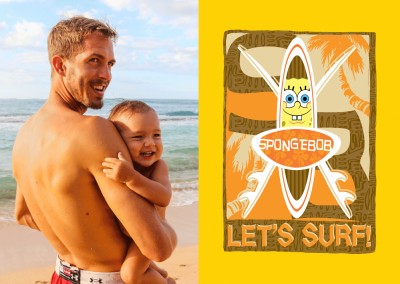 Let's Surf! - Spongebob Squarepants surfen