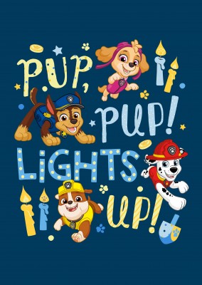 PAW Patrol postcard Pup pup lights up