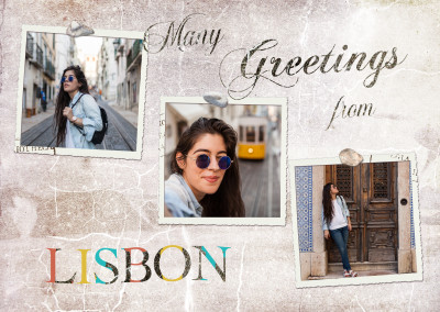 Many greetings from Lisbon