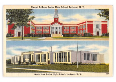 Lockport, New York, Emmet Belknap and Nort park Junior High School