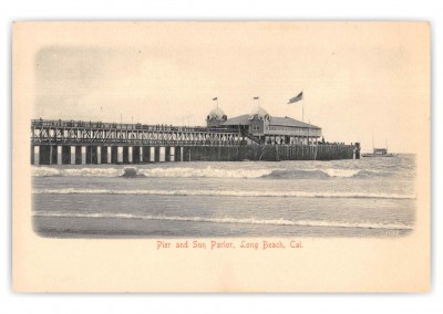 Long Beach California Pier and Sun Parlor