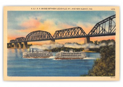 Louisville, Kentucky and New Albany, Indiana, K. _. I. Railraod Bridge